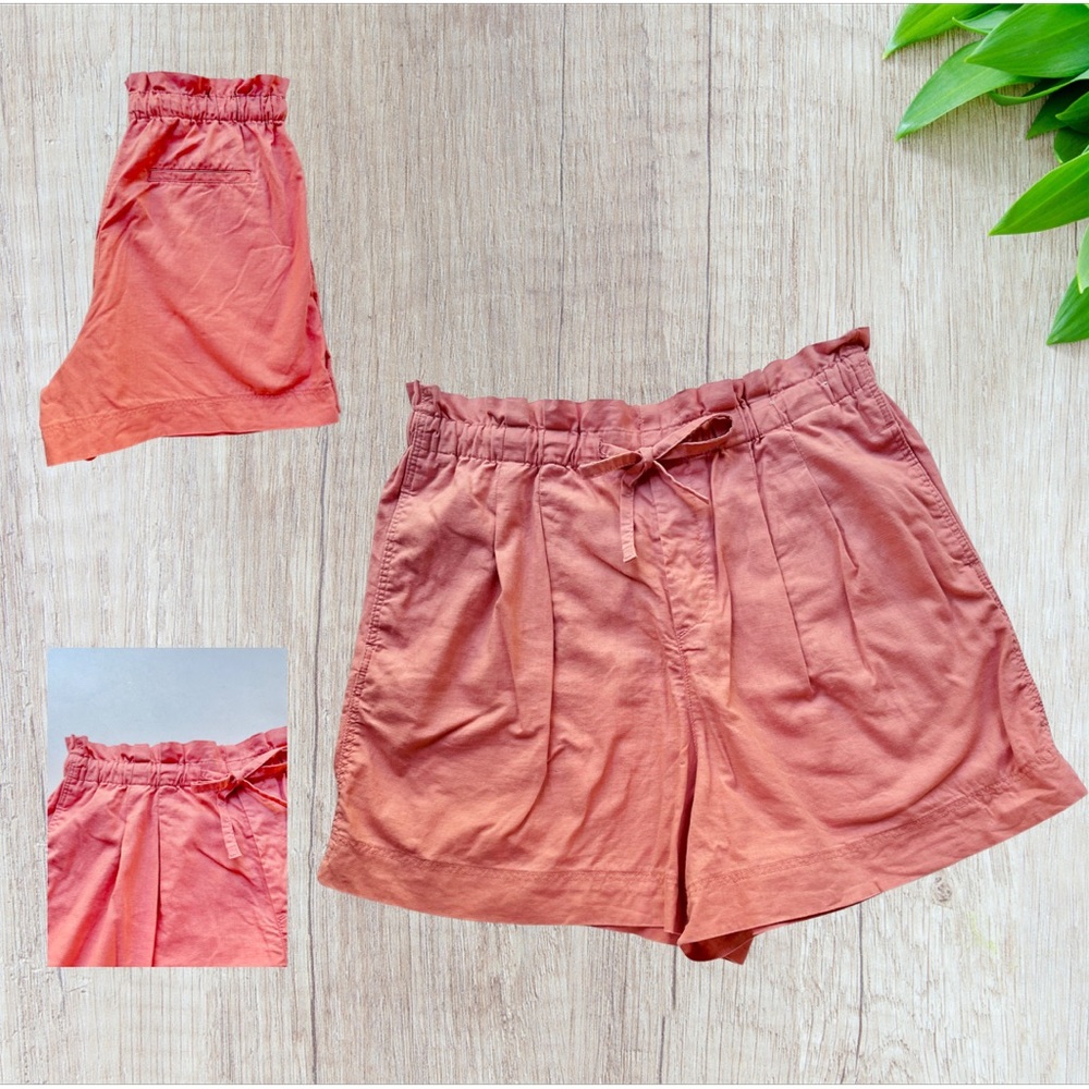 Must Have! Paperbag Waist Shorts | Uni Qlo Linen-Cotton Short